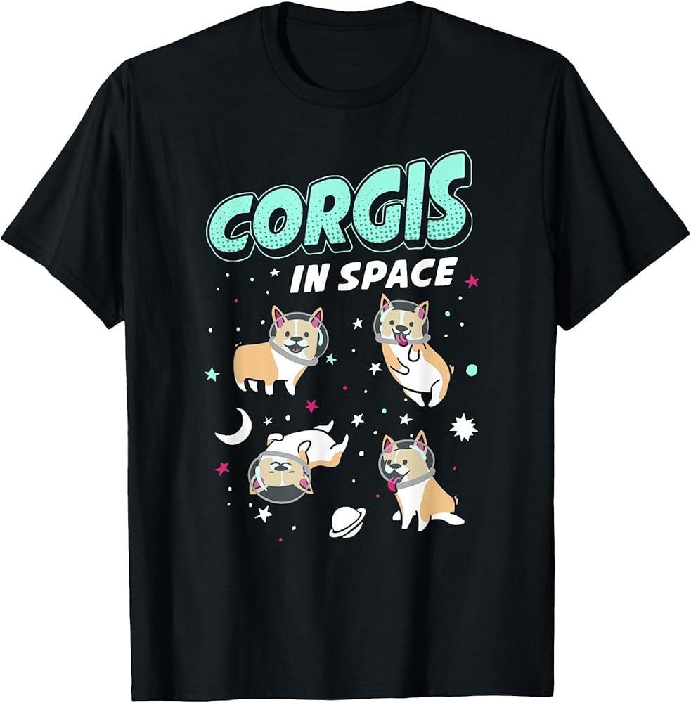 Trendy Corgis In Space T-Shirt Unisex T-Shirt M
Trendy Corgis In Space T-Shirt Unisex T-Shirt M