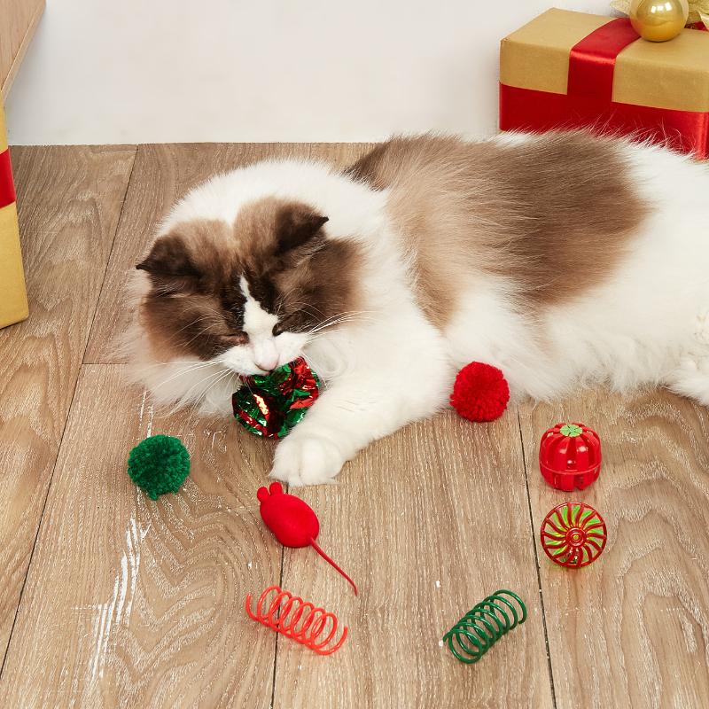 5/8/9pcs Christmas Pet Mouse Toy Supplies Catnip Mouse Catgrass Cat Pick-me-up Toy Cat Toy Cats Cat Toys Interactive Pet Toys
5/8/9pcs Christmas Pet Mouse Toy Supplies Catnip Mouse Catgrass Cat Pick-me-up Toy Cat Toy Cats Cat Toys Interactive Pet Toys