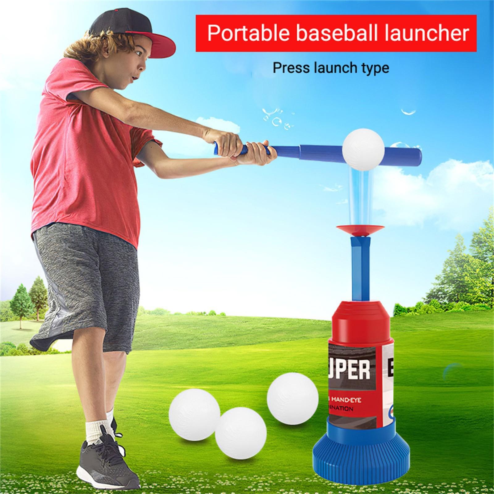 (biensn)Kids Tee Ball Set T Balls With Automatic Baseball Launcher Бейсбольная тренировочная игрушка для мальчиков Девочки Набор мяча Подарки для детей
(biensn)Kids Tee Ball Set T Balls With Automatic Baseball Launcher Бейсбольная тренировочная игрушка для мальчиков Девочки Набор мяча Подарки для детей