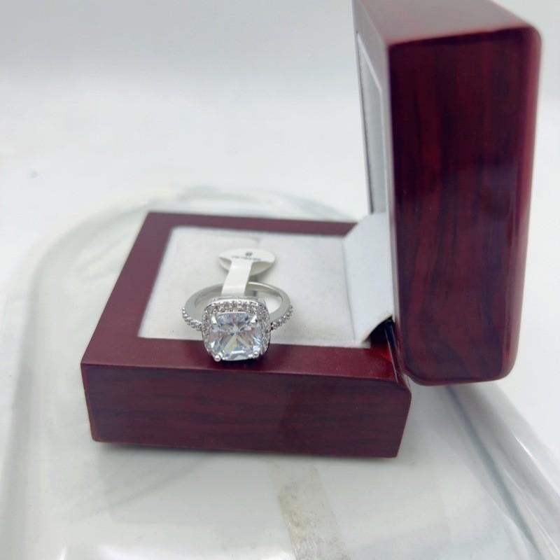 Stainless Steel Cubic Zirconia Halo Engagement Ring for Women Elegant Promise Wedding Statement Zircon for Bridal Party Beauty 10
Stainless Steel Cubic Zirconia Halo Engagement Ring for Women Elegant Promise Wedding Statement Zircon for Bridal Party Beauty 10