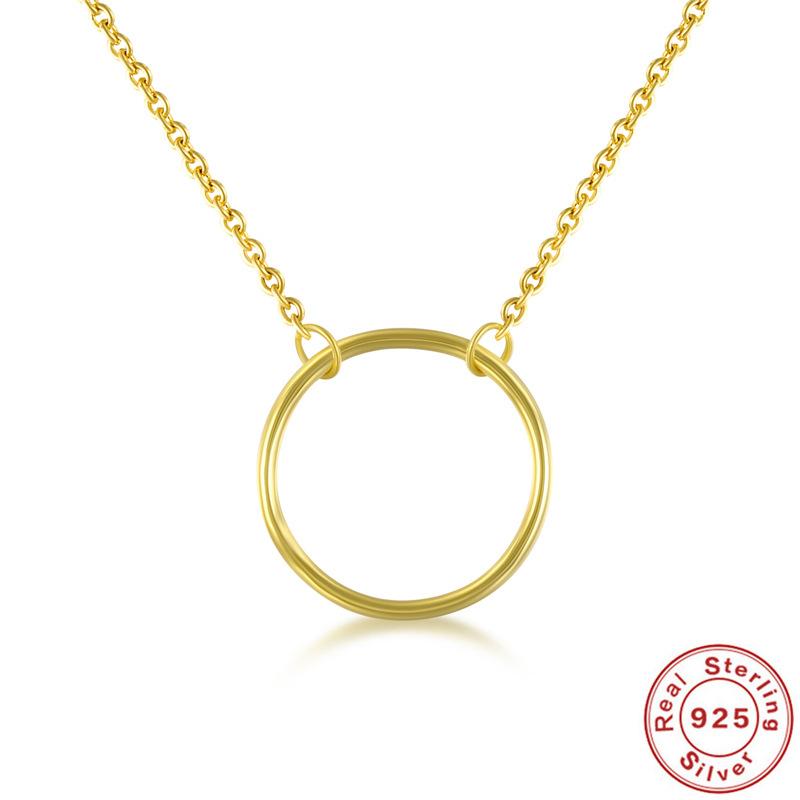 Explosive S925 Sterling Silver Necklace 10Mm Geometric Round Pendant Simple Clavicle Chain Necklace 925 Silver золотой
Explosive S925 Sterling Silver Necklace 10Mm Geometric Round Pendant Simple Clavicle Chain Necklace 925 Silver золотой