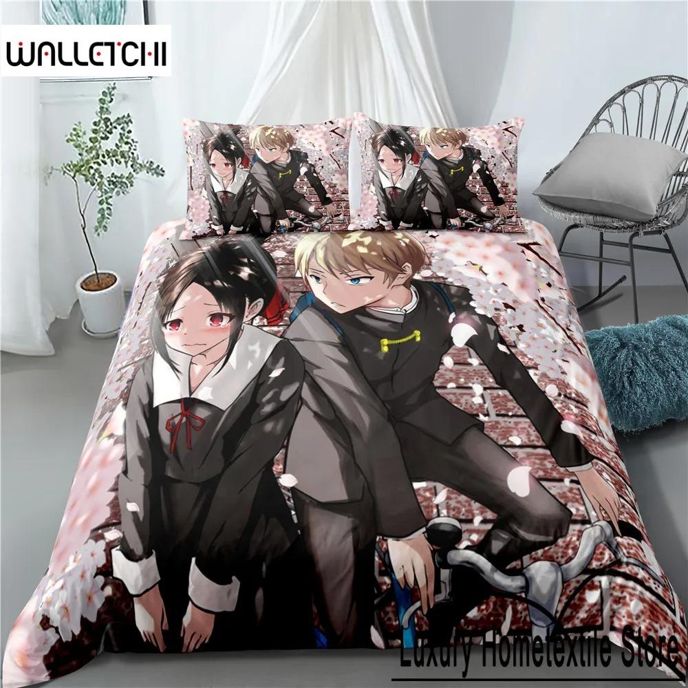 Anime Kaguya-sama Love is War Miyuki Shirogane Bedding Set Boys Girls Twin Queen Size Duvet Cover Pillowcase Bed Kids Adult 70x133cm 2pcs
Anime Kaguya-sama Love is War Miyuki Shirogane Bedding Set Boys Girls Twin Queen Size Duvet Cover Pillowcase Bed Kids Adult 70x133cm 2pcs
