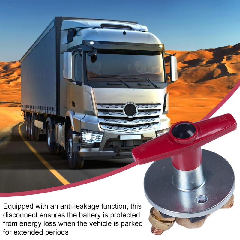 Truck Battery Quick Disconnect High Current Disconnect Isolator Knob Design 12V-36V Circuit Disconnection For Truck ATV Yacht China Mainland
Truck Battery Quick Disconnect High Current Disconnect Isolator Knob Design 12V-36V Circuit Disconnection For Truck ATV Yacht China Mainland