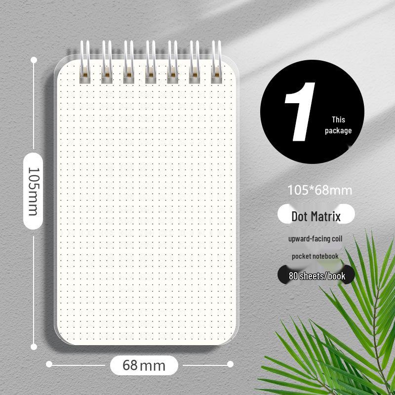 A7 Mini Student Pocket Spiral Notebook
A7 Mini Student Pocket Spiral Notebook