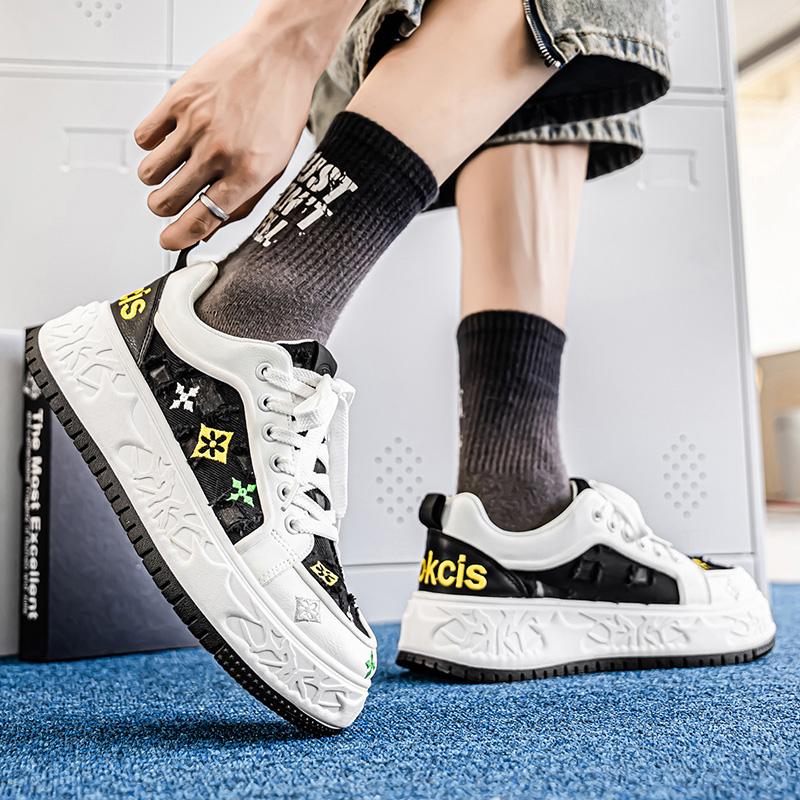 Men s Casual Four Seasons Fashion Skateboarding Students Comfortable Sneakers Boys Trending Soft Sole Breathable Shoes 39
Men s Casual Four Seasons Fashion Skateboarding Students Comfortable Sneakers Boys Trending Soft Sole Breathable Shoes 39