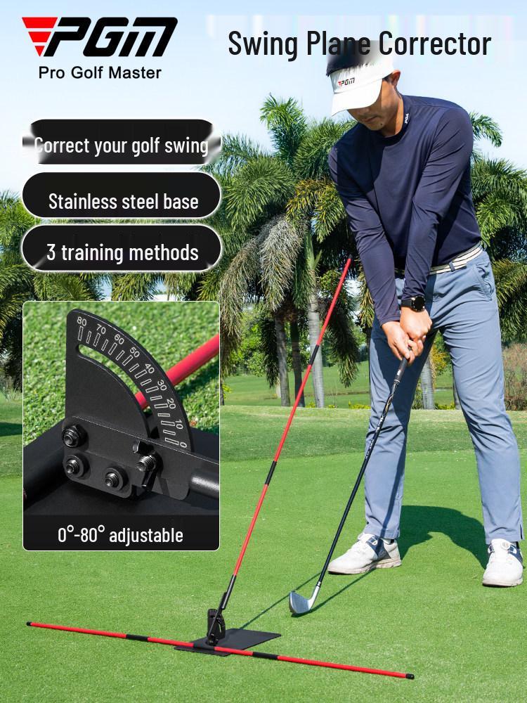 PGM Golf Swing Practice Corrector: Flat Swing Angle & Posture Trainer Green Swing Corrector
PGM Golf Swing Practice Corrector: Flat Swing Angle & Posture Trainer Green Swing Corrector