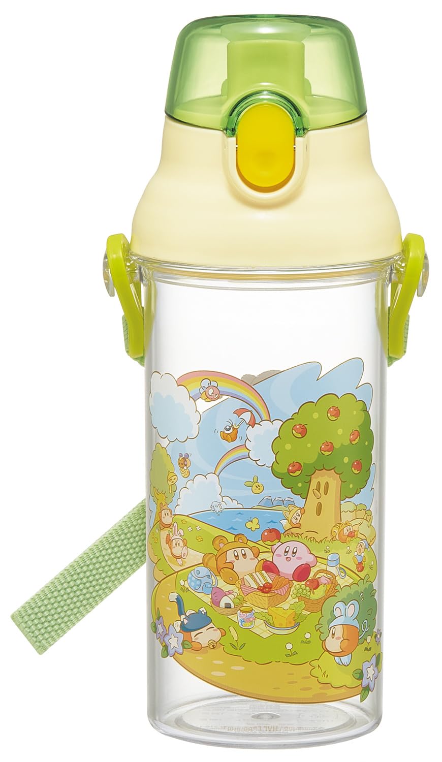 Пластиковая бутылка для воды Skater, прозрачная, 480 мл, одно нажатие, Kirby Picnic PSB5TR, детская
Пластиковая бутылка для воды Skater, прозрачная, 480 мл, одно нажатие, Kirby Picnic PSB5TR, детская
