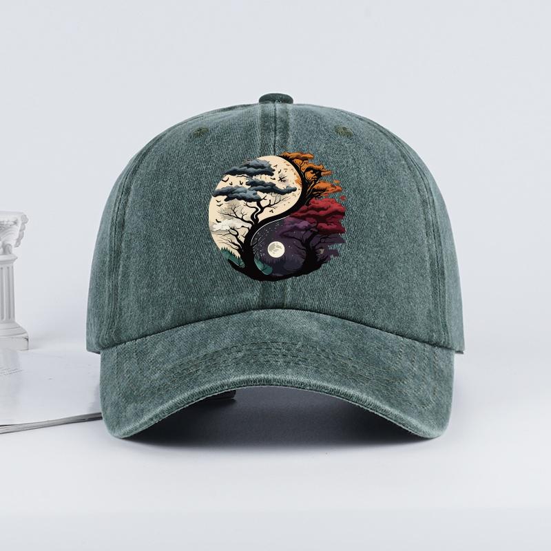 2026 New Washed Baseball Cap with Tai Chi Print Design – Unisex Retro Adjustable Dad Cap for Sun Protection, Outdoor, and Street армія зелений колір
2026 New Washed Baseball Cap with Tai Chi Print Design – Unisex Retro Adjustable Dad Cap for Sun Protection, Outdoor, and Street армія зелений колір
