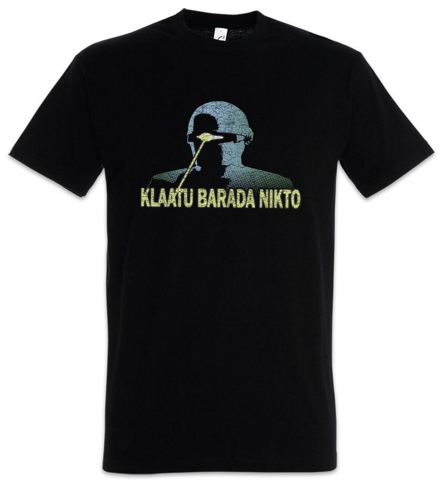 Klaatu Barada Nikto T-Shirt The Day The Earth Alien Quote Stood Still Alien 4XL
Klaatu Barada Nikto T-Shirt The Day The Earth Alien Quote Stood Still Alien 4XL