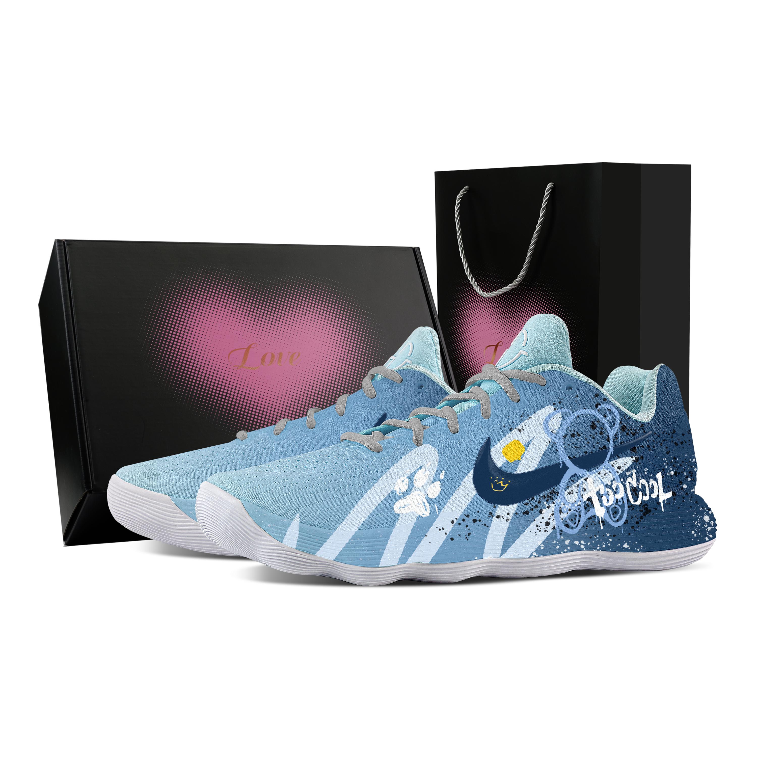 Nike Hyperdunk 2017 Memphis Ice Blue, Heart Box Cushioning, Wear Resistant Low top Basketball Shoes Men s HJ3486-414(Team529--) 42.5
Nike Hyperdunk 2017 Memphis Ice Blue, Heart Box Cushioning, Wear Resistant Low top Basketball Shoes Men s HJ3486-414(Team529--) 42.5