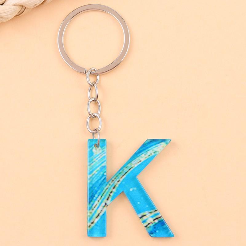 Blue Ocean Print Acrylic Pendant with 26 English Letters - Fashionable Hanging Ornament
Blue Ocean Print Acrylic Pendant with 26 English Letters - Fashionable Hanging Ornament