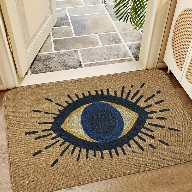 Bohemian style door decoration mat, devil eye door mat, soft and comfortable, easy to clean, suitable for bedroom, living room 40X60cm
Bohemian style door decoration mat, devil eye door mat, soft and comfortable, easy to clean, suitable for bedroom, living room 40X60cm