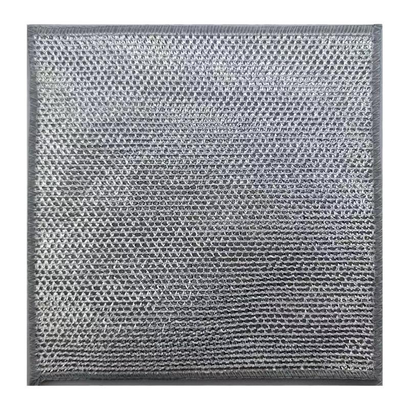 Double Layer Stainless Steel Wire Dishcloth 20x20cm Kitchen Cleaning Cloth Silver Wire Scrubbing Pad Durable and Reusable One Size
Double Layer Stainless Steel Wire Dishcloth 20x20cm Kitchen Cleaning Cloth Silver Wire Scrubbing Pad Durable and Reusable One Size