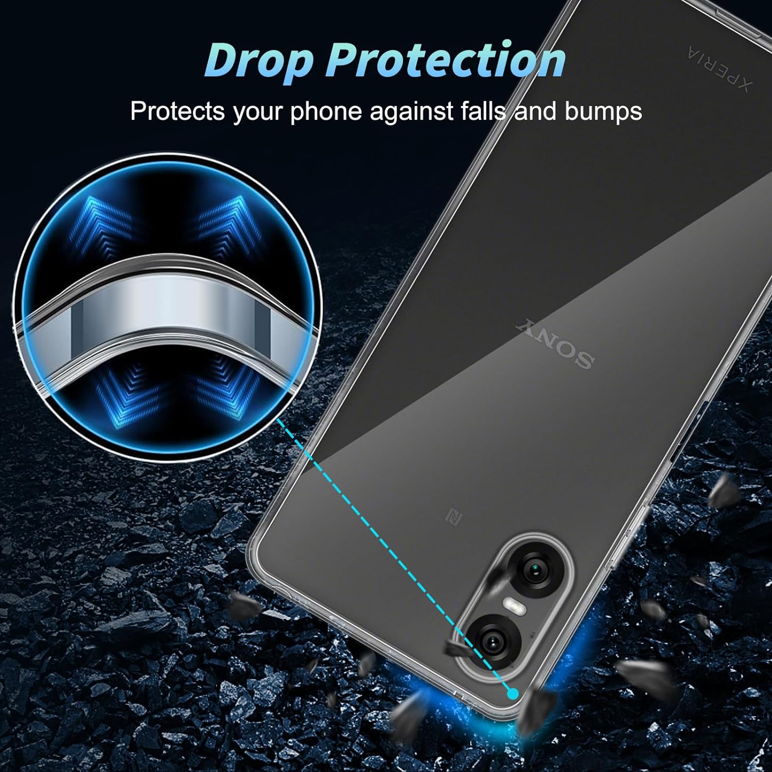 For Sony Xperia 10 VI Case TPU Clear Phone Cover+2PCS Tempered Glass Screen Film 2.5D Arc Edge A
For Sony Xperia 10 VI Case TPU Clear Phone Cover+2PCS Tempered Glass Screen Film 2.5D Arc Edge A