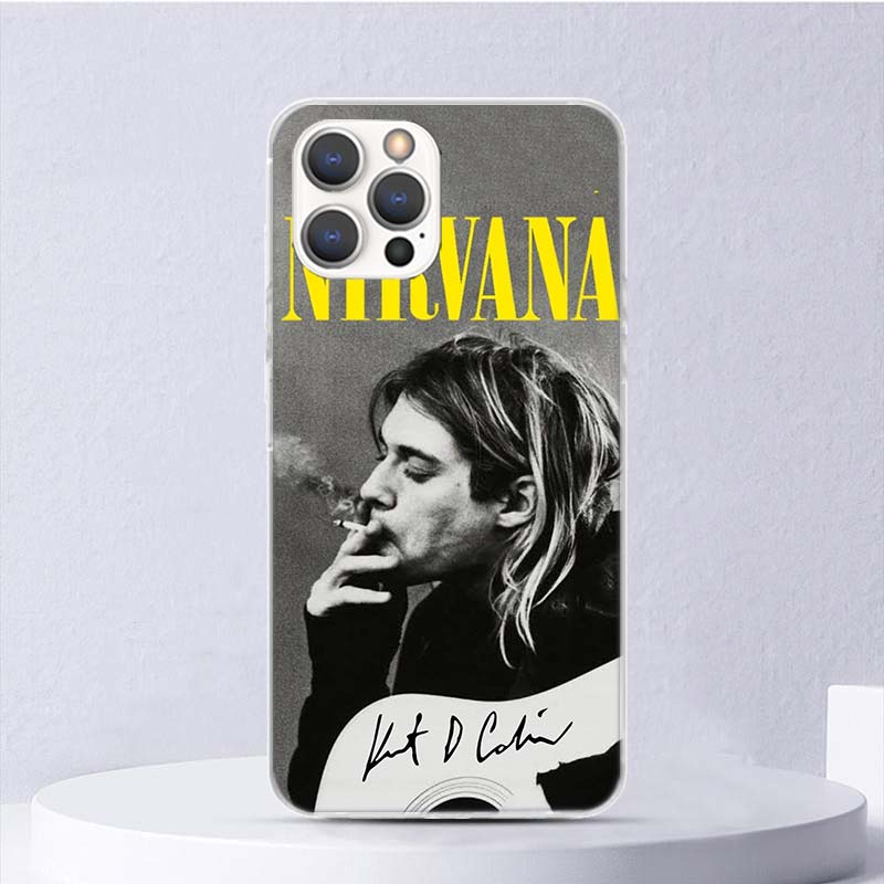 Retro Singer Kurt Cobain Soft Case For iPhone 16 17 Air 16E 15 Plus 11 12 13 Mini 14 Pro Max Phone Cover Apple 7 8 SE Coque Fund iPhone 16
Retro Singer Kurt Cobain Soft Case For iPhone 16 17 Air 16E 15 Plus 11 12 13 Mini 14 Pro Max Phone Cover Apple 7 8 SE Coque Fund iPhone 16