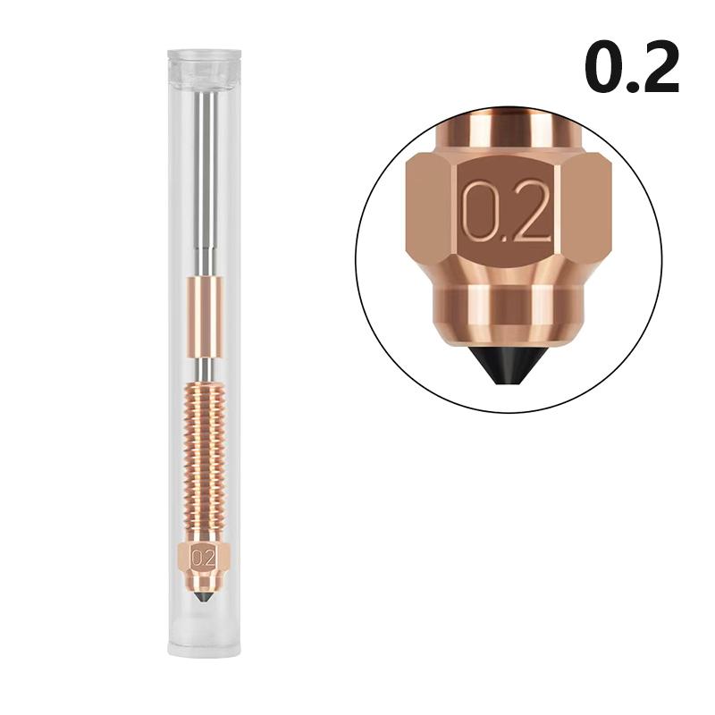 1PCS Creality K1C/K1 Max/K1 SE Nozzles Quick-Swap 3D Printer Nozzle Kit Copper Alloy And Hardened Steel Nozzle For K2 SE
1PCS Creality K1C/K1 Max/K1 SE Nozzles Quick-Swap 3D Printer Nozzle Kit Copper Alloy And Hardened Steel Nozzle For K2 SE