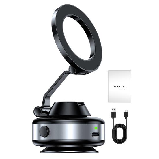 Vacuum Suction Car Phone Holder 360-degree Rotation Foldable Phone Stand Automatic Magnetic Adhesive Mount for Dashboard Desk Glass
Vacuum Suction Car Phone Holder 360-degree Rotation Foldable Phone Stand Automatic Magnetic Adhesive Mount for Dashboard Desk Glass