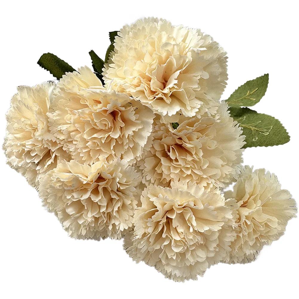 Bendable Stems For Easy Arrangement Artificial Flowers Wedding Flowers White Artificial Carnation Fade-resistant світло-жовтого кольору
Bendable Stems For Easy Arrangement Artificial Flowers Wedding Flowers White Artificial Carnation Fade-resistant світло-жовтого кольору