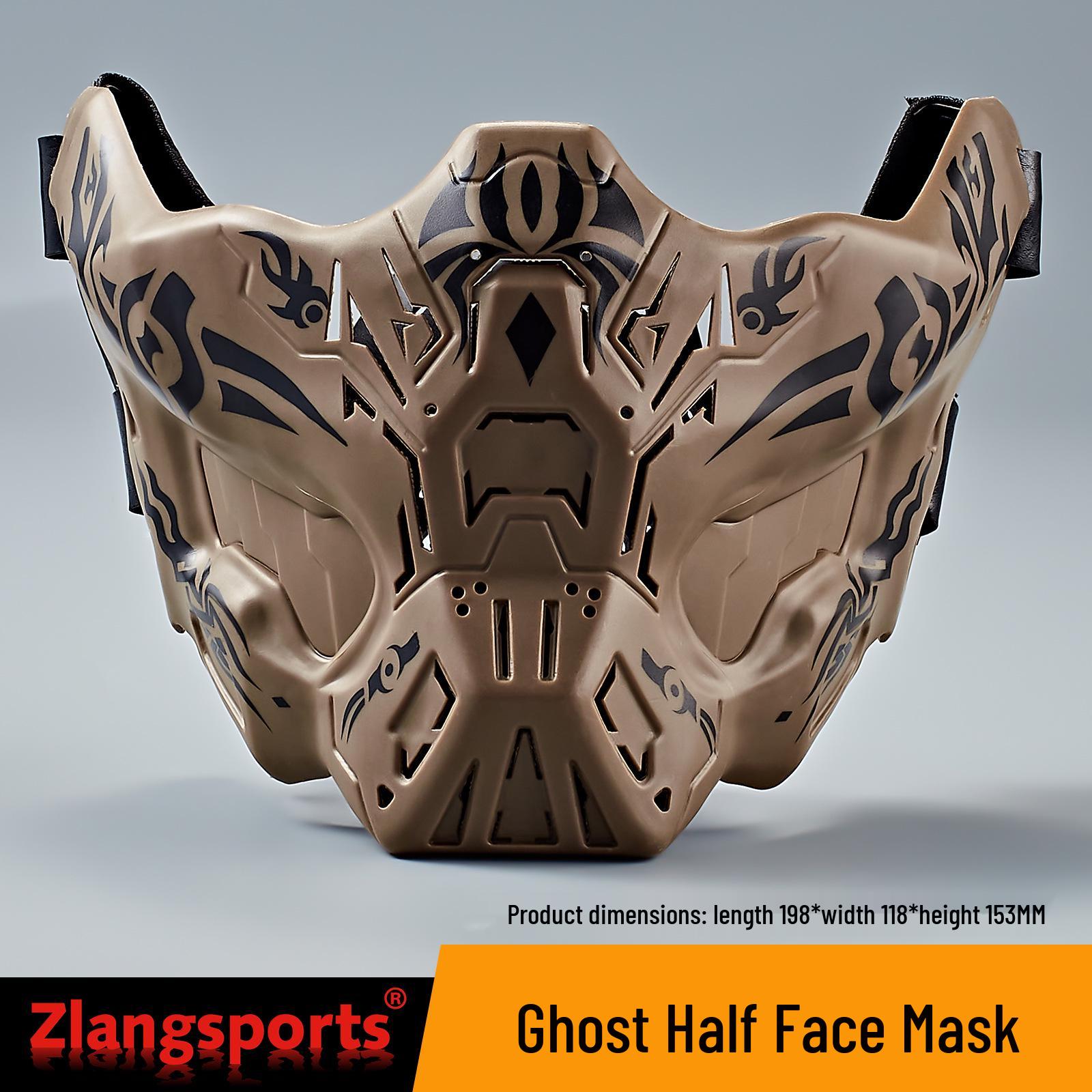 Тактическая маска-призрак на пол-лица для Live CS, Хэллоуин-хоррора, кино- и телереквизита
Тактическая маска-призрак на пол-лица для Live CS, Хэллоуин-хоррора, кино- и телереквизита