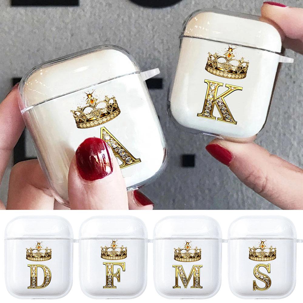 Чехол для Airpods с бриллиантовой короной и надписью для AirPods 3 2 1 Pro 2nd 2022, мягкая прозрачная коробка для наушников с Bluetooth, милый чехол AM
Чехол для Airpods с бриллиантовой короной и надписью для AirPods 3 2 1 Pro 2nd 2022, мягкая прозрачная коробка для наушников с Bluetooth, милый чехол AM