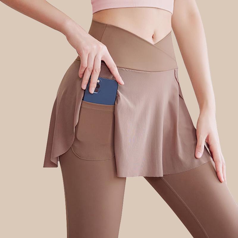 Women s High Waist Yoga Leggings Skirt - Quick-Dry, Hip Lifting, Anti-Exposure Sports Tights Extra Large кавовий
Women s High Waist Yoga Leggings Skirt - Quick-Dry, Hip Lifting, Anti-Exposure Sports Tights Extra Large кавовий