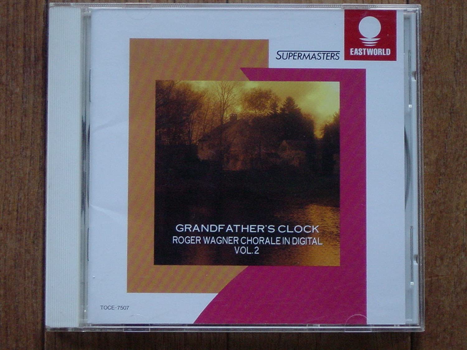 CD ROGER WAGNER CHOIR, STEPHEN FOSTER, - Grandfathers Clock Roger Wagner Cho TOCE7507 Japan Classical Used
CD ROGER WAGNER CHOIR, STEPHEN FOSTER, - Grandfathers Clock Roger Wagner Cho TOCE7507 Japan Classical Used