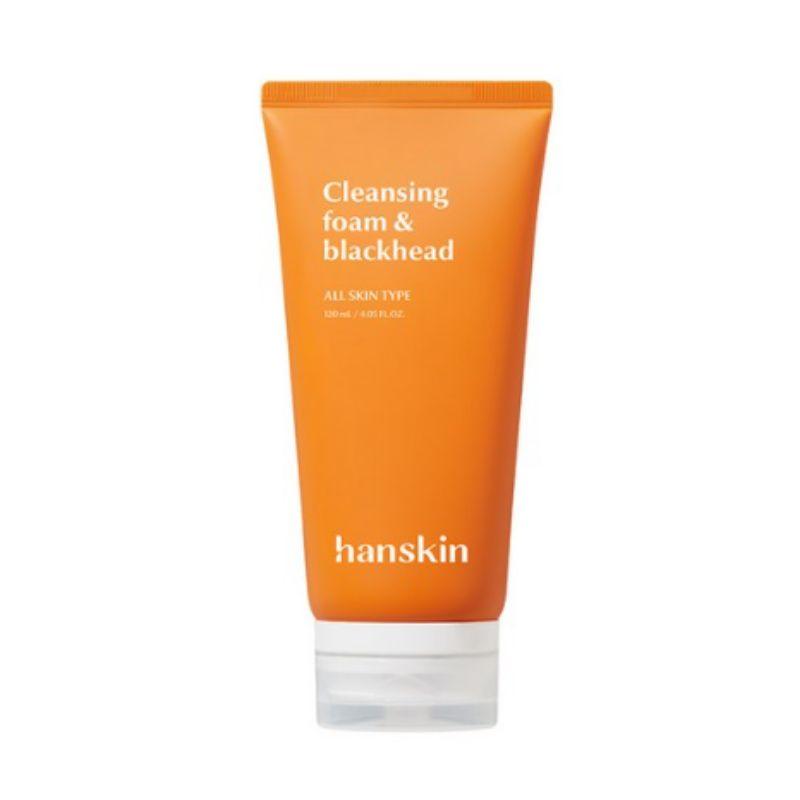 HANSKIN Blackhead Cleansing Foam – Deep Pore Purifying Facial Cleanser for Sebum Control 120ml
HANSKIN Blackhead Cleansing Foam – Deep Pore Purifying Facial Cleanser for Sebum Control 120ml