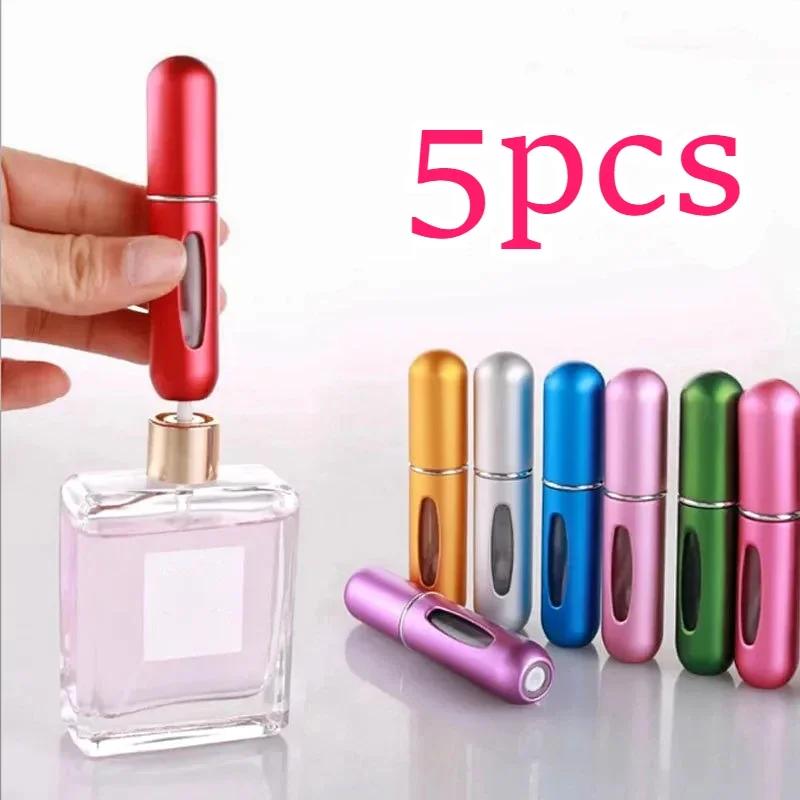 5pcs*5ml Perfume Refill Bottles Portable Mini Spray Atomizers Empty Cosmetic Containers with Pump Travel Scent Jars for Liquids 5pcs
5pcs*5ml Perfume Refill Bottles Portable Mini Spray Atomizers Empty Cosmetic Containers with Pump Travel Scent Jars for Liquids 5pcs