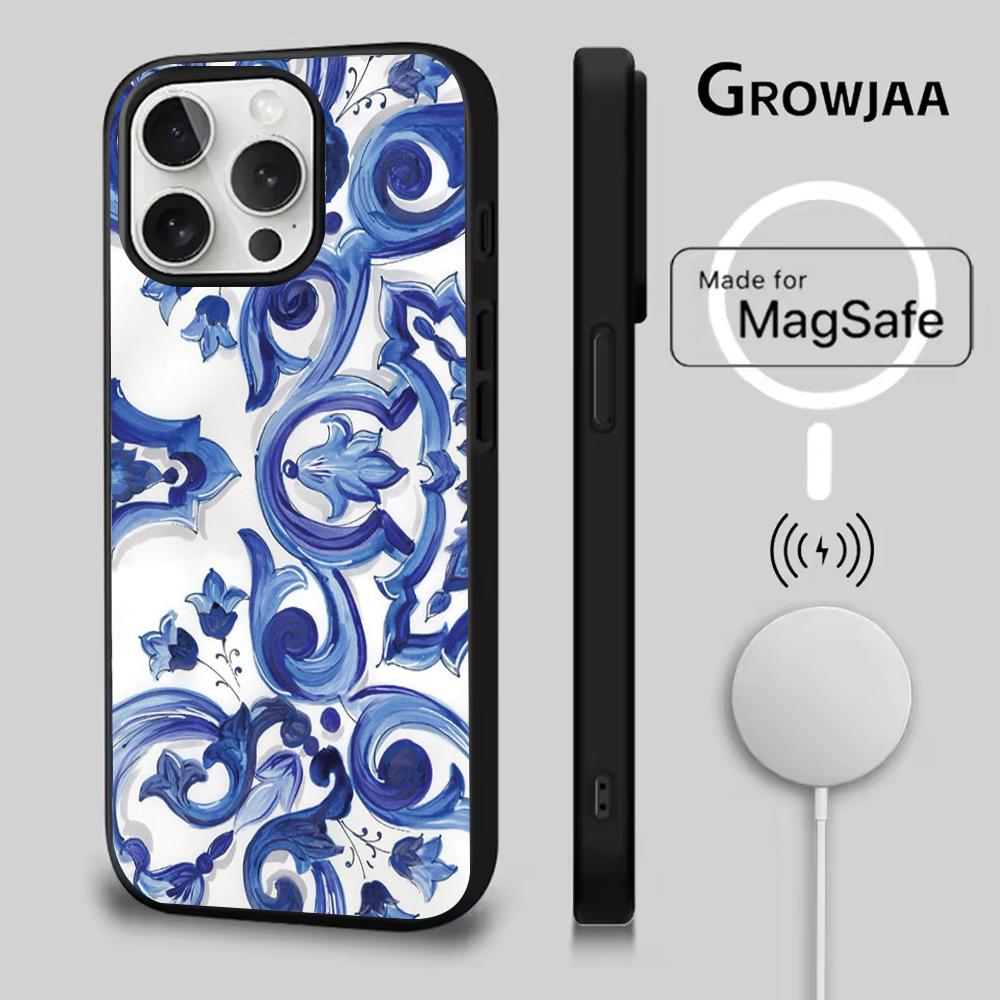Blue white Porcelain Pattern Phone Case For iPhone 16e,16,15,14,13,12,11,Plus,Pro,Max,Mini Magsafe Magnetic Wireless Charging iPhone12PRO
Blue white Porcelain Pattern Phone Case For iPhone 16e,16,15,14,13,12,11,Plus,Pro,Max,Mini Magsafe Magnetic Wireless Charging iPhone12PRO