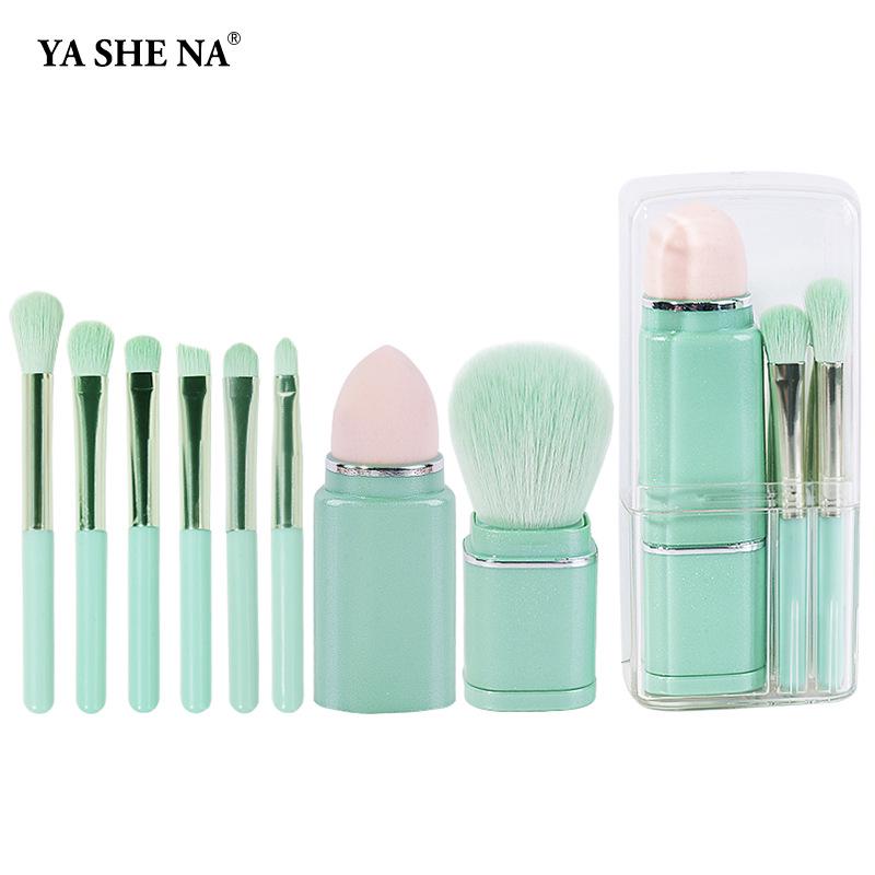 Портативная кисть для макияжа и теней для век 8-в-1 Yasna: Многофункциональный инструмент для красоты
Портативная кисть для макияжа и теней для век 8-в-1 Yasna: Многофункциональный инструмент для красоты