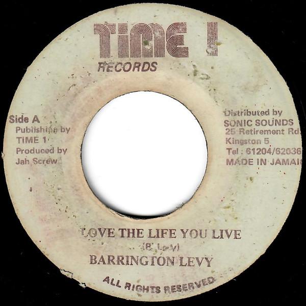 7inch Record BARRINGTON LEVY - Love The Life You Live NONE Time 1 Records 1989 Jamaica Reggae, Ska & Dub Used
7inch Record BARRINGTON LEVY - Love The Life You Live NONE Time 1 Records 1989 Jamaica Reggae, Ska & Dub Used
