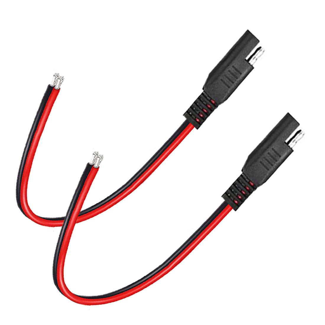 Liwinting 2pcs SAE Connector Cable 30cm Automotive Extension Cable , SAE 2 Pin Quick Connection To SAE / Break Harness 18AWG
Liwinting 2pcs SAE Connector Cable 30cm Automotive Extension Cable , SAE 2 Pin Quick Connection To SAE / Break Harness 18AWG