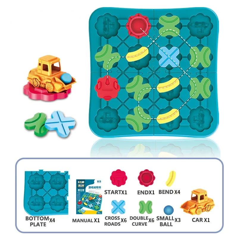 Logical Road Builder Maze Montessori Toy Thinking Toys Assembly Challenge Solution Reasoning Puzzle Board Game Gift for Children
Logical Road Builder Maze Montessori Toy Thinking Toys Assembly Challenge Solution Reasoning Puzzle Board Game Gift for Children