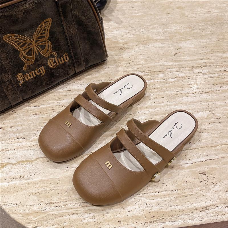 The non-slip fairy goes out with one pedal and half a drag, wears lazy people, and wears soft-soled bag head slippers. 40-41 (one size smaller)
The non-slip fairy goes out with one pedal and half a drag, wears lazy people, and wears soft-soled bag head slippers. 40-41 (one size smaller)