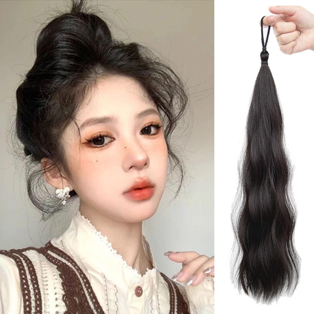 Rubber Band Self-winding Hair Bundle Hair Ring Long Wavy Hairpieces Flower Bud Hair Bag Girls
Rubber Band Self-winding Hair Bundle Hair Ring Long Wavy Hairpieces Flower Bud Hair Bag Girls