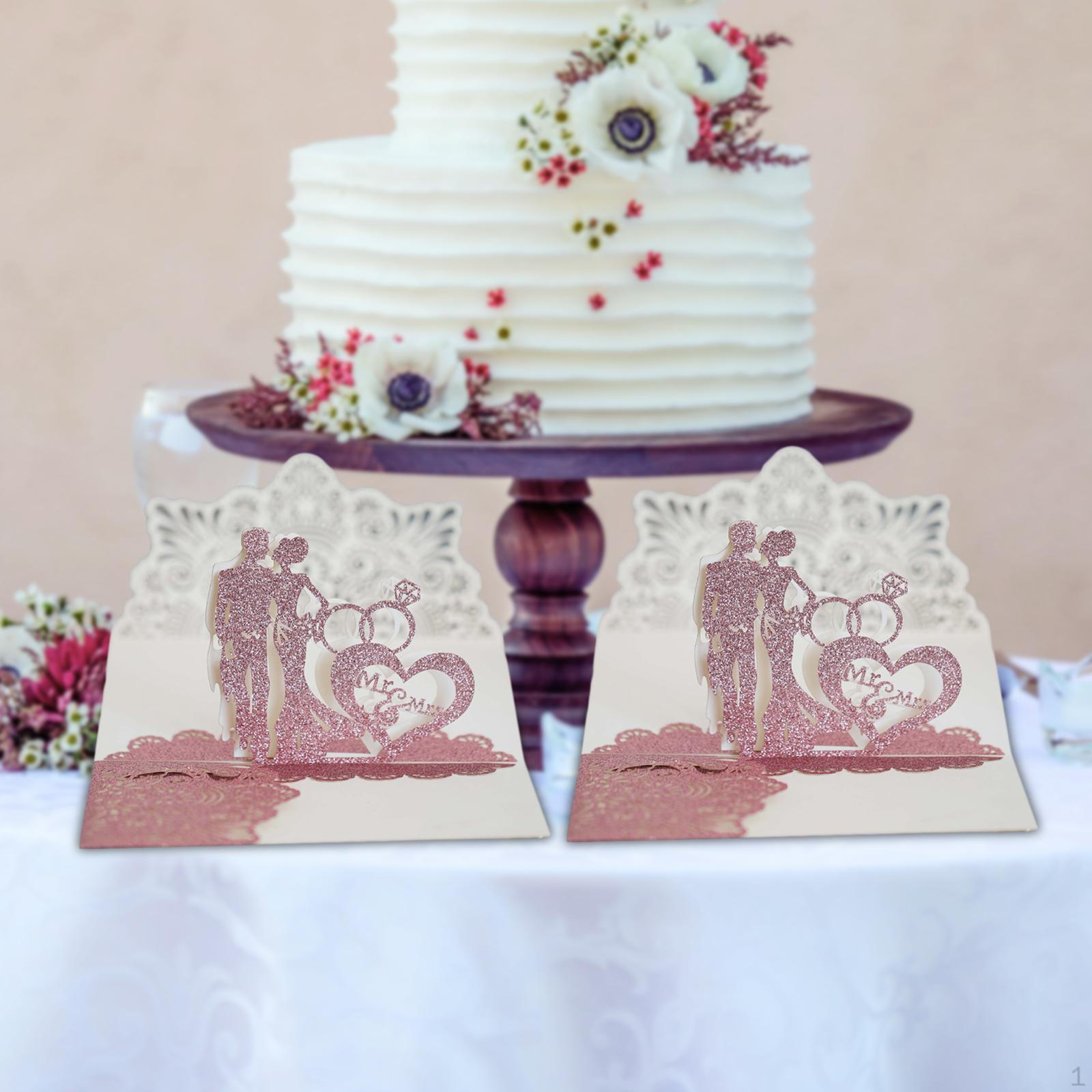 3D Greeting Cards for Wedding Engagement Anniversary Party рожевий
3D Greeting Cards for Wedding Engagement Anniversary Party рожевий