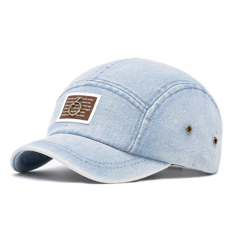 Джинсовая бейсболка мужская с короткими полями весенне-летняя кепка женская уличное солнцезащитное бельё светло-синий
Джинсовая бейсболка мужская с короткими полями весенне-летняя кепка женская уличное солнцезащитное бельё светло-синий
