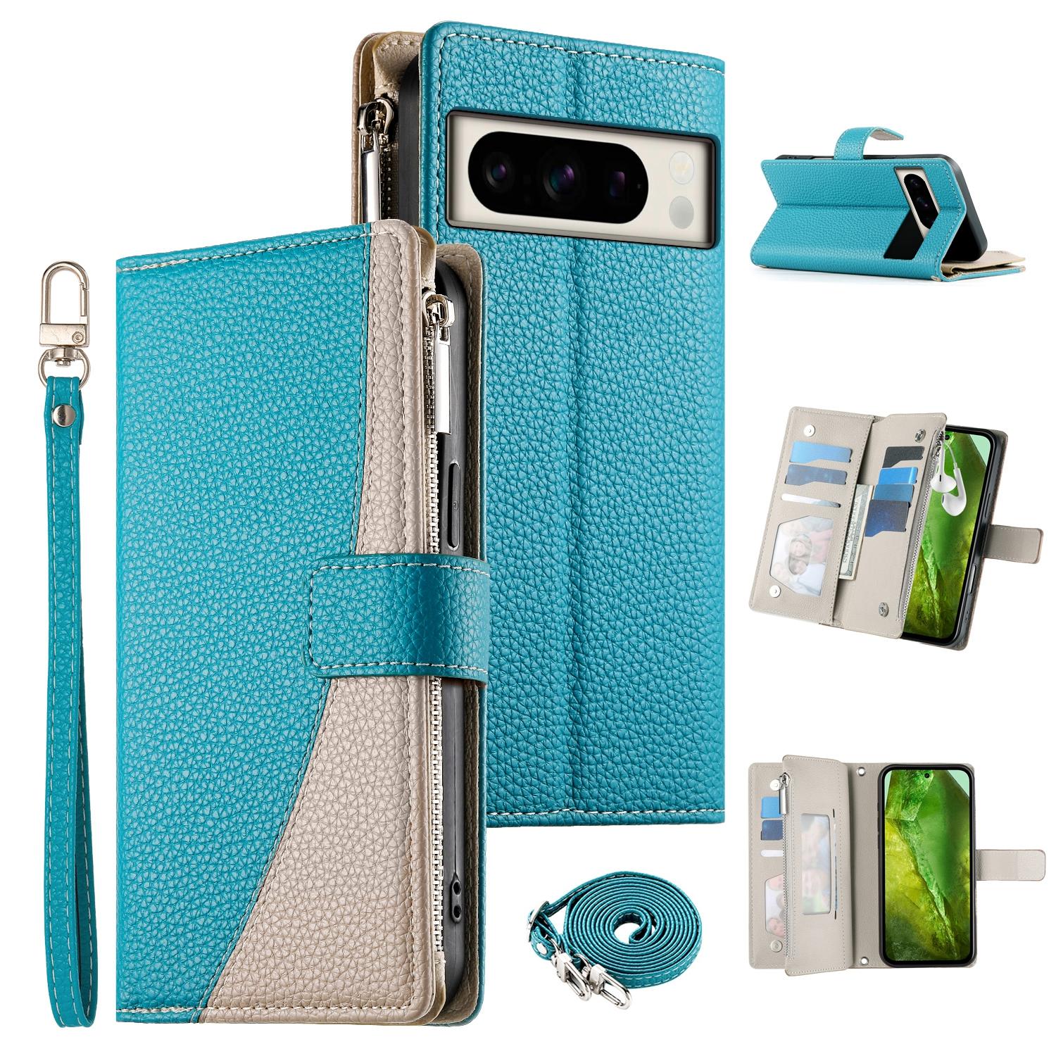 Для Google Pixel 8 Pro Чехол Кошелек на молнии Кожаный откидной чехол для телефона с ремешками Lake Blue
Для Google Pixel 8 Pro Чехол Кошелек на молнии Кожаный откидной чехол для телефона с ремешками Lake Blue