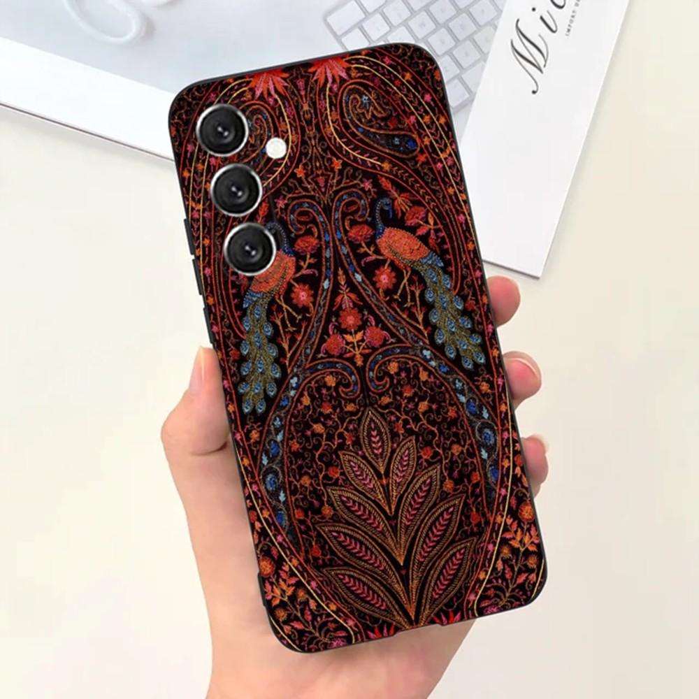 Чехол для телефона с цветочным узором в персидском стиле для Samsung S25, S24, S21, S22, S23, S30, Ultra, S20, Plus, Fe, Lite, Note, 10, 9, 5G Черный чехол Samsung S21plus
Чехол для телефона с цветочным узором в персидском стиле для Samsung S25, S24, S21, S22, S23, S30, Ultra, S20, Plus, Fe, Lite, Note, 10, 9, 5G Черный чехол Samsung S21plus