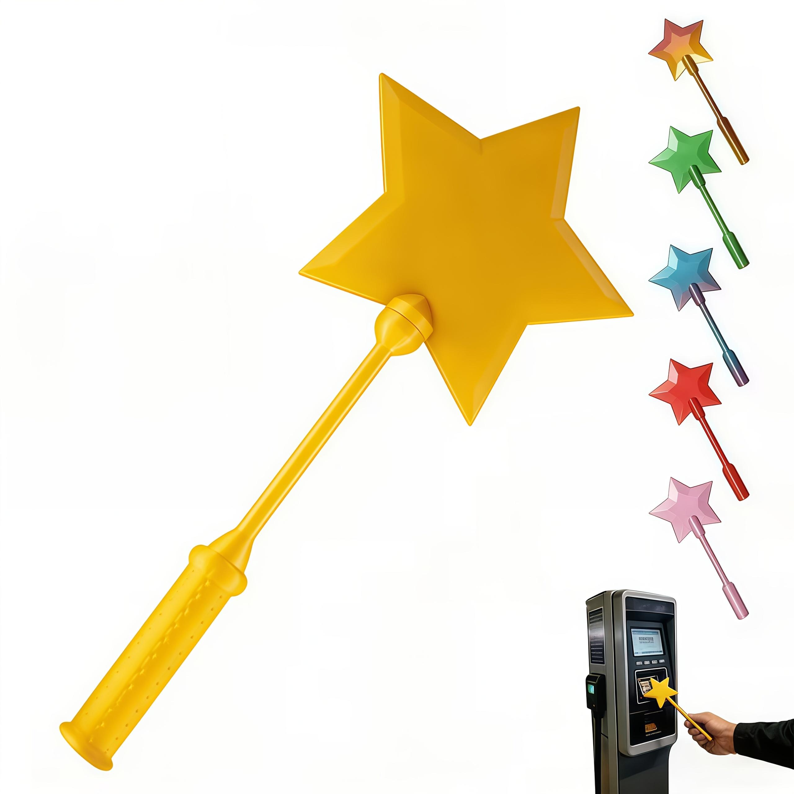 1PC Print Star Magic Pentagram Payment Stick NFC Card Kit Shell Model Figure Toy
1PC Print Star Magic Pentagram Payment Stick NFC Card Kit Shell Model Figure Toy