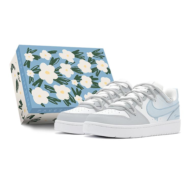 Nike Court Borough 2 Low top Skateboard Shoes GS Ice Blue BQ5448-100(TeamS-S-BOX) 38.5
Nike Court Borough 2 Low top Skateboard Shoes GS Ice Blue BQ5448-100(TeamS-S-BOX) 38.5
