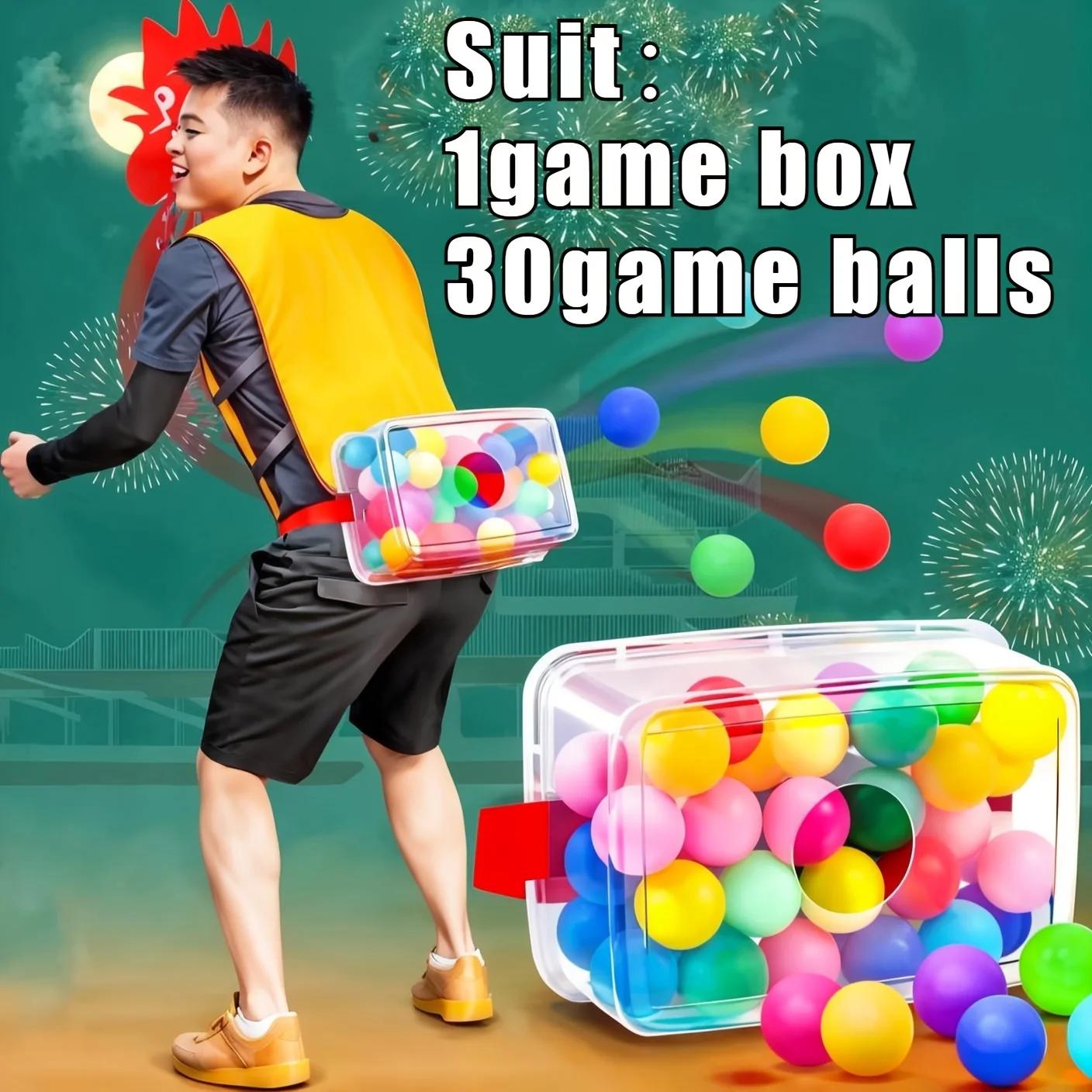 Shake Ball Box with 30 Colorful Balls 1 Set Outdoor Family Party Game Toy for Christmas Thanksgiving Halloween Festival Gifts
Shake Ball Box with 30 Colorful Balls 1 Set Outdoor Family Party Game Toy for Christmas Thanksgiving Halloween Festival Gifts