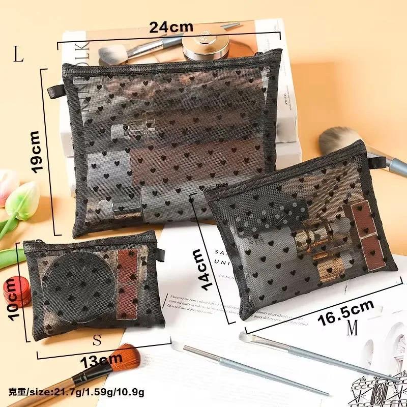 1pcs Unisex Mesh Clear Cosmetic Bags Small Large Black Makeup Bag Portable Travel Toiletry Organizer Case Lipstick Storage Pouch S
1pcs Unisex Mesh Clear Cosmetic Bags Small Large Black Makeup Bag Portable Travel Toiletry Organizer Case Lipstick Storage Pouch S