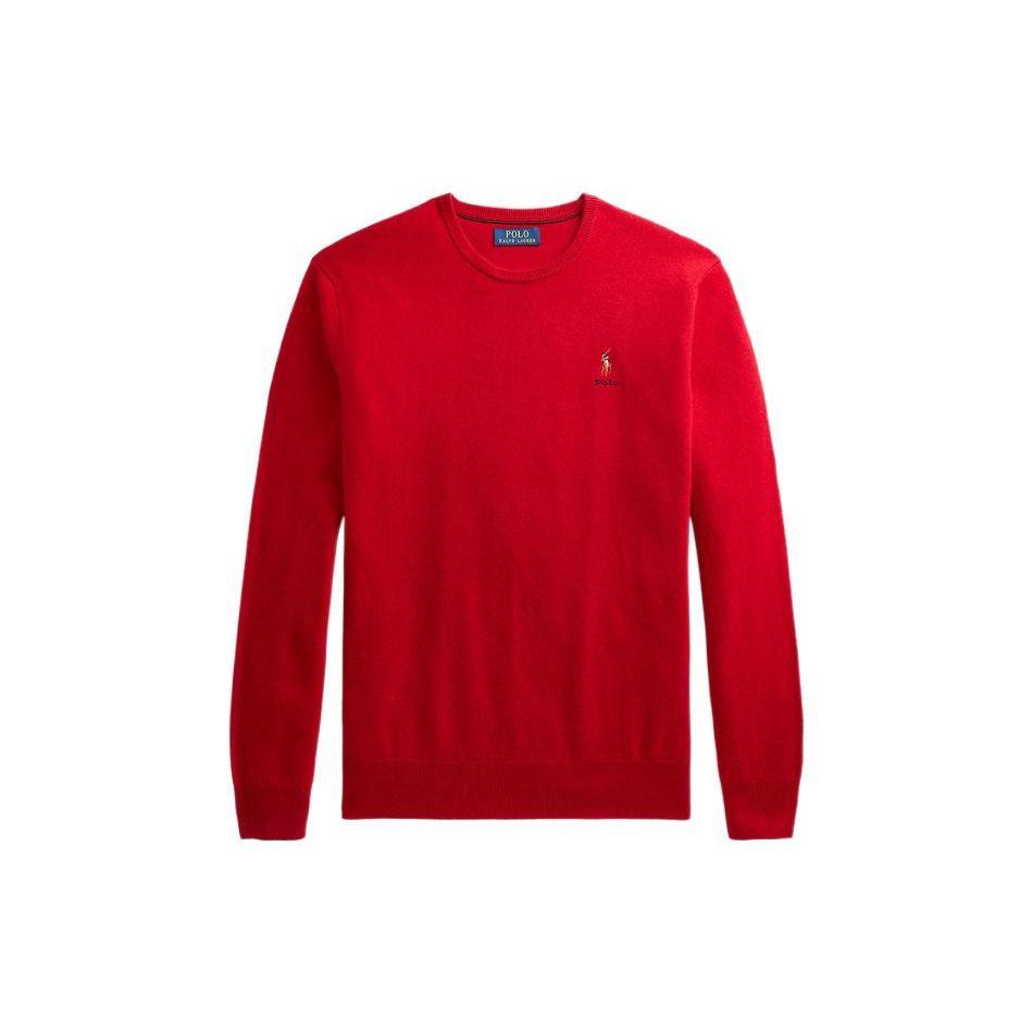 Polo Ralph Lauren однотонный шерстяной вязаный свитер с круглым вырезом мужской свитер красный MNPOSWE16820875-600 XS
Polo Ralph Lauren однотонный шерстяной вязаный свитер с круглым вырезом мужской свитер красный MNPOSWE16820875-600 XS