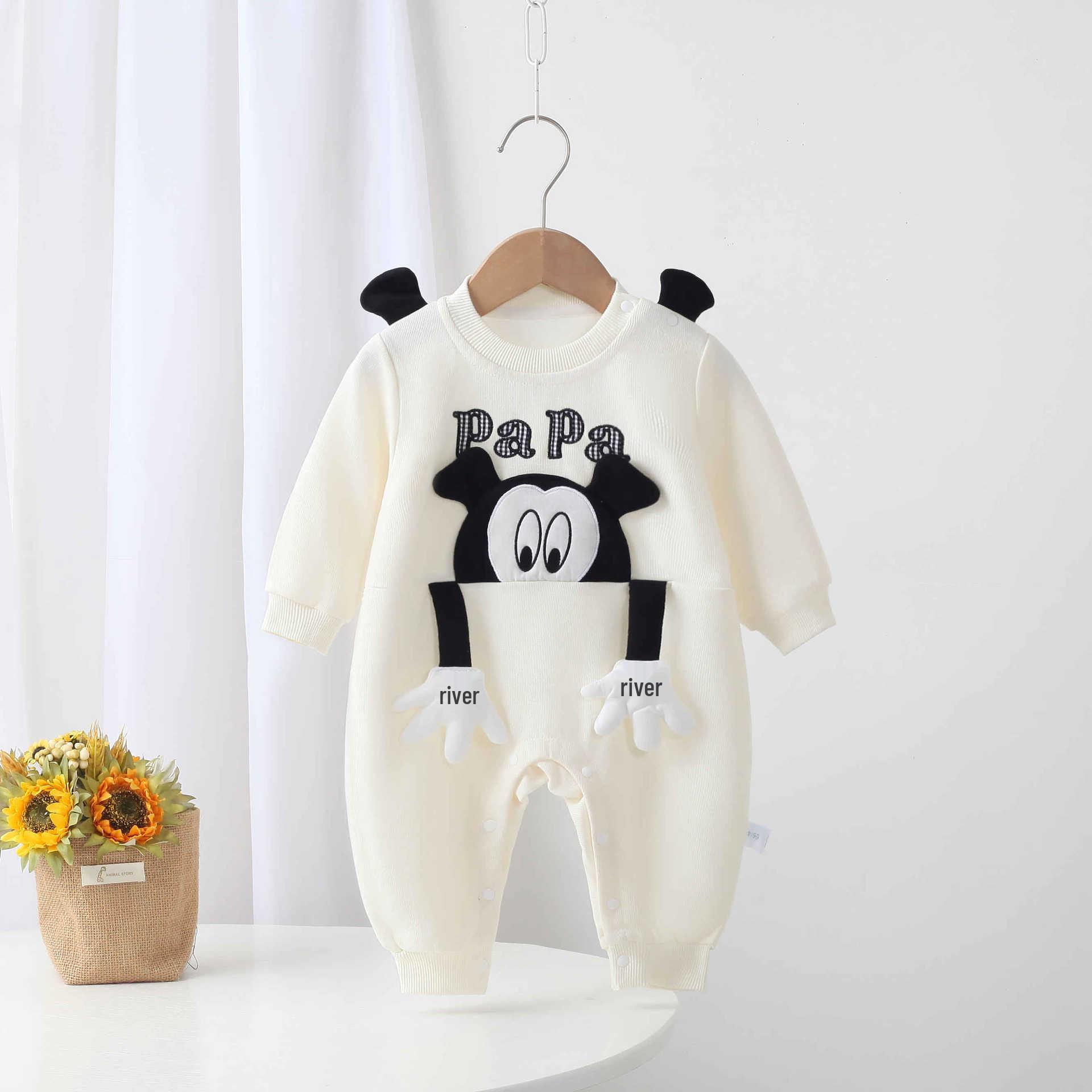 Casual Mickey Shoulder Snap Romper for Infants and Toddlers 66 (recommended height 50cm-60cm) бежевий
Casual Mickey Shoulder Snap Romper for Infants and Toddlers 66 (recommended height 50cm-60cm) бежевий