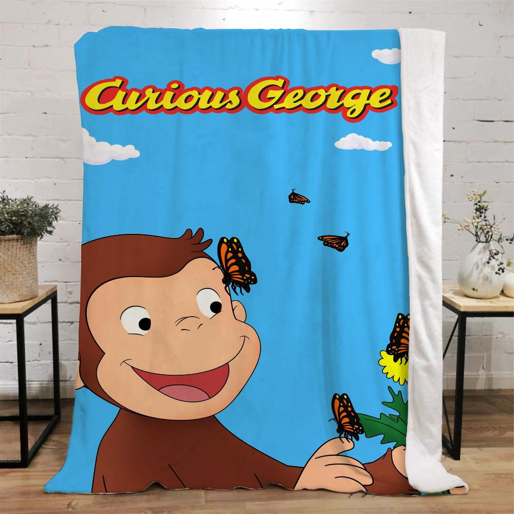 Curious George Blanket Bed Blankets & Throws Luxury Bedding Beach Towel Interior for Home Knitted Plaid Throw Knee Fluffy Soft & 30x40in
Curious George Blanket Bed Blankets & Throws Luxury Bedding Beach Towel Interior for Home Knitted Plaid Throw Knee Fluffy Soft & 30x40in