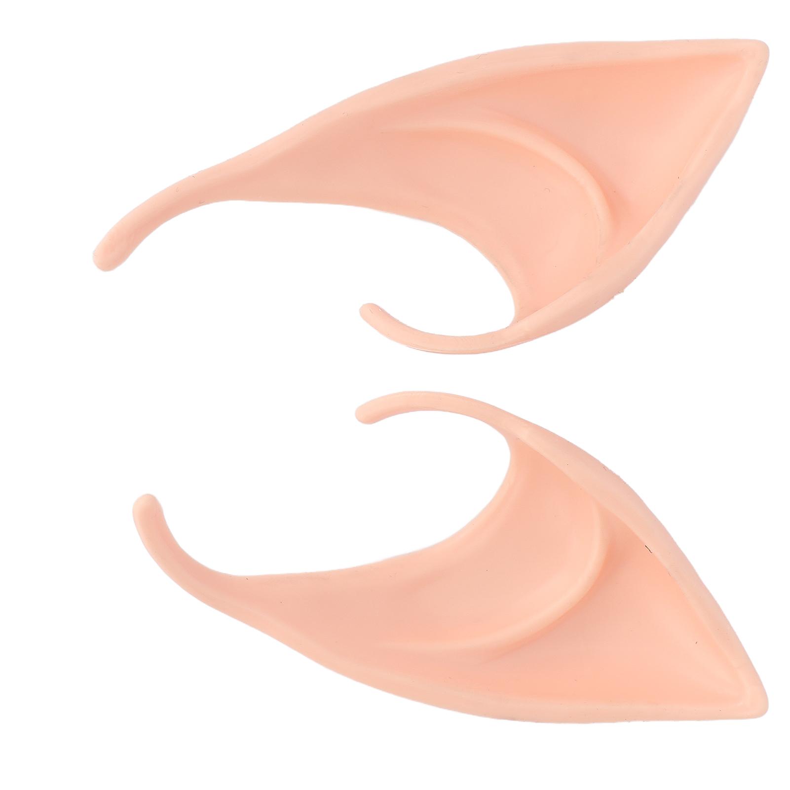 Cosplay Fairy Elf Ears Soft Plastic Cement False Artificial Ears Costume Props for Halloween Christmas Party
Cosplay Fairy Elf Ears Soft Plastic Cement False Artificial Ears Costume Props for Halloween Christmas Party