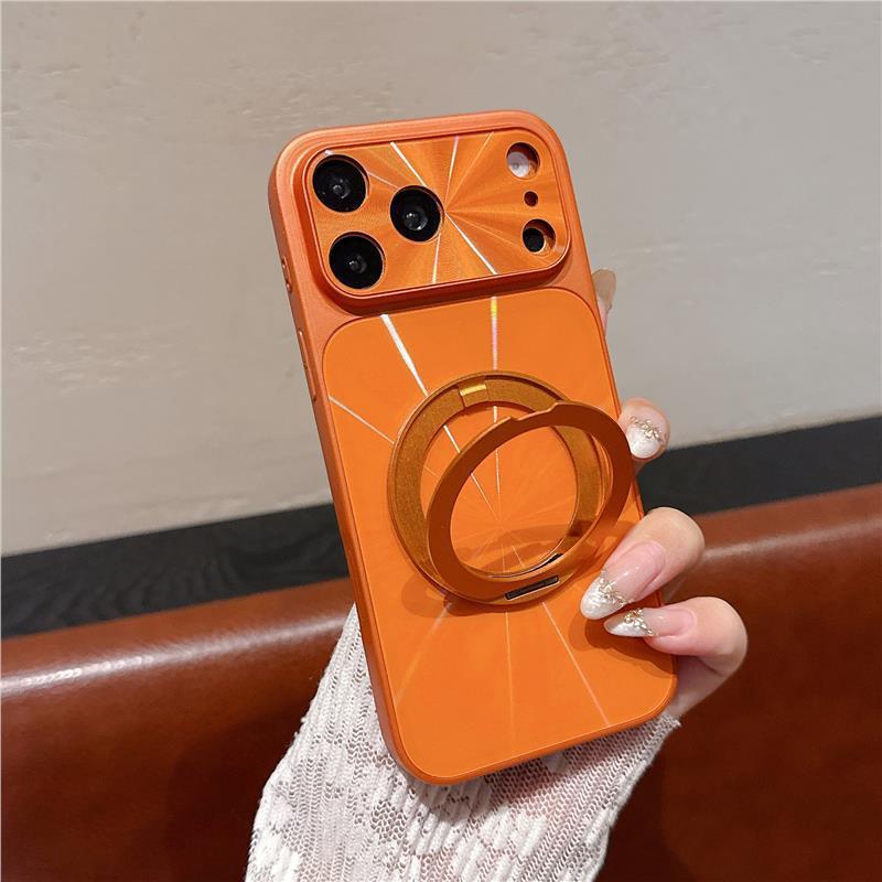 Laser CD Pattern Magnetic Stand Case for iPhone 17/16 Pro Max - Drop-proof Protective Cover iPhone 17 Pro оранжевый
Laser CD Pattern Magnetic Stand Case for iPhone 17/16 Pro Max - Drop-proof Protective Cover iPhone 17 Pro оранжевый