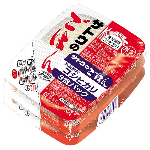 Sato Foods Sato Rice Koshihikari из префектуры Ниигата, набор x 3 x 12 шт. x 3-разовое питание (200 г еды) (2 случая)
Sato Foods Sato Rice Koshihikari из префектуры Ниигата, набор x 3 x 12 шт. x 3-разовое питание (200 г еды) (2 случая)