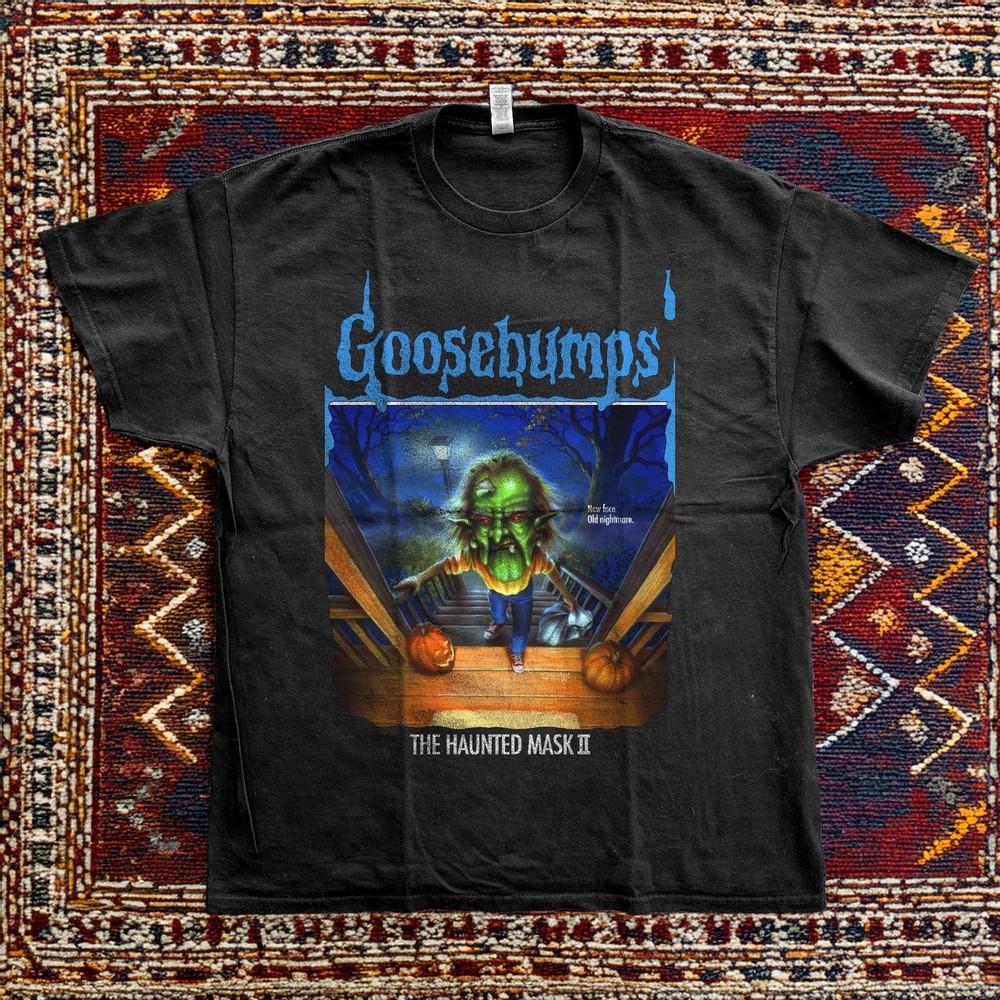 Goosebumps The Haunted Mask II Retro Halloween Unisex TShirt Size S5XL Unisex T-Shirt S
Goosebumps The Haunted Mask II Retro Halloween Unisex TShirt Size S5XL Unisex T-Shirt S